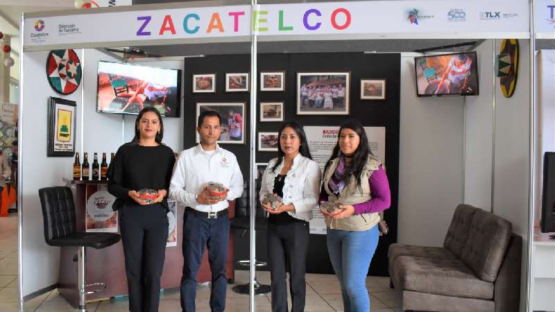 Zacatelco presente en el pabellón de la Feria de Tlaxcala 2019