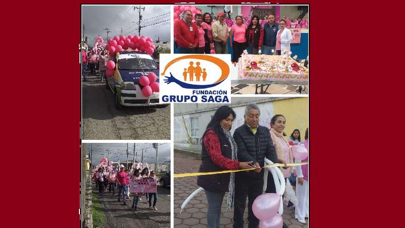 Grupo SAGA conmemora Día de lucha contra cáncer de mama