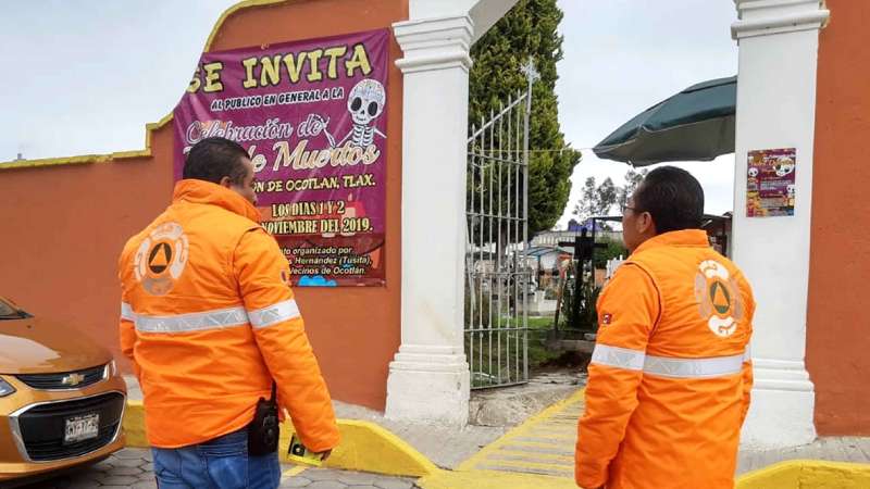 Implementa CEPC operativo especial en cementerios 