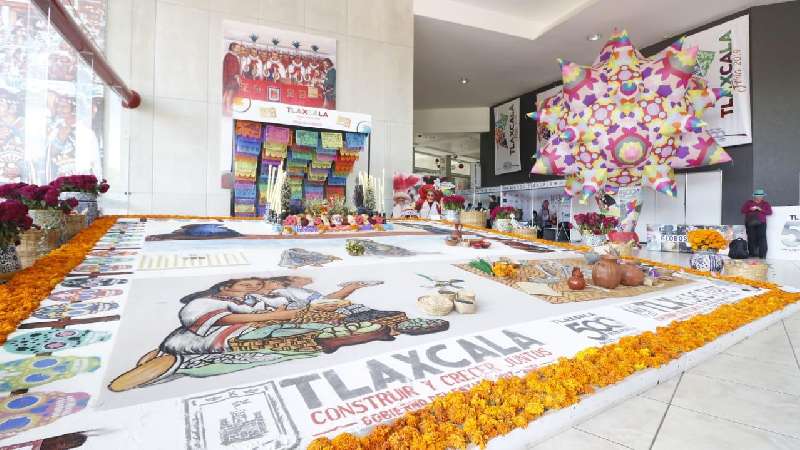 Muestra Feria Tlaxcala 2019 tradición del Día de Muertos