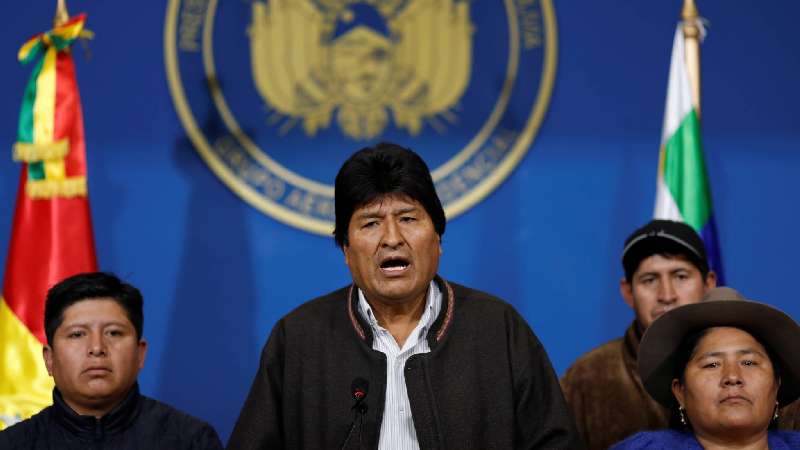 Morales convoca nuevas elecciones en Bolivia