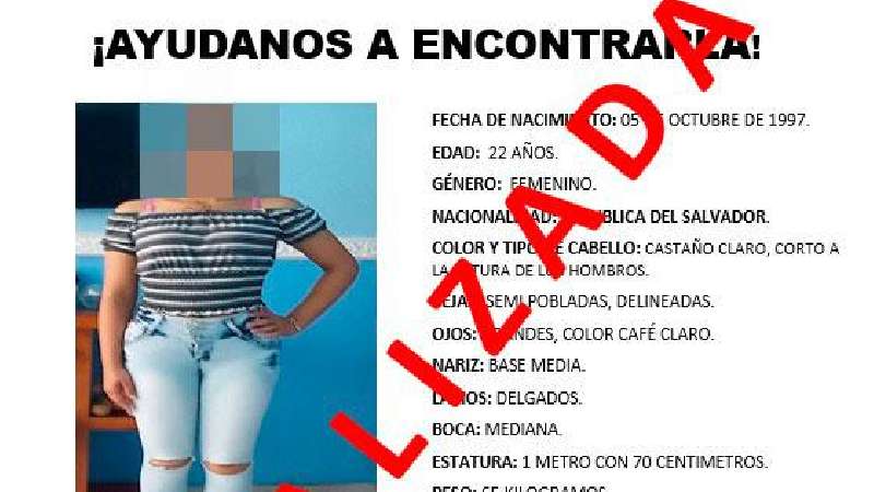 Ubica PGJE a mujer reportada como desaparecida