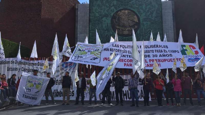 Avanzan campesinos en defensa de presupuesto al campo 