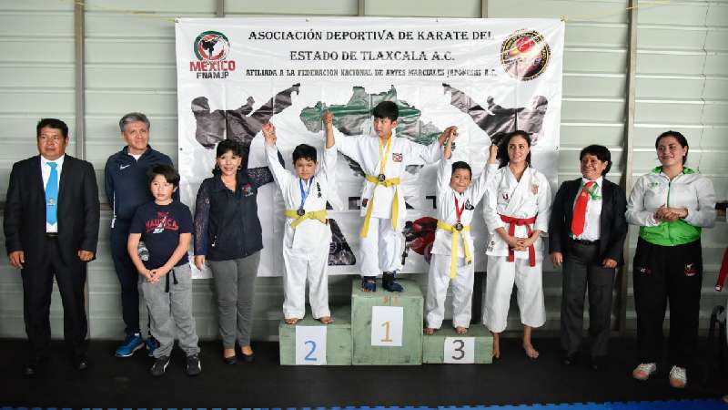 Fue sede el Polideportivo del Segundo Torneo Estatal de Karate 