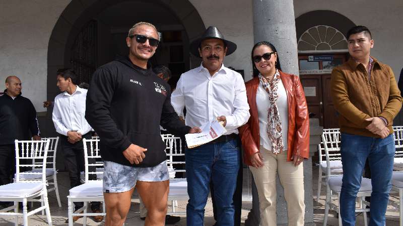 Reconocen a deportistas en premio Municipal del Deporte Zacatelco