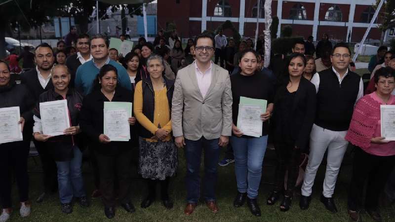 Concluyen 120 personas cursos de capacitación del Icatlax 