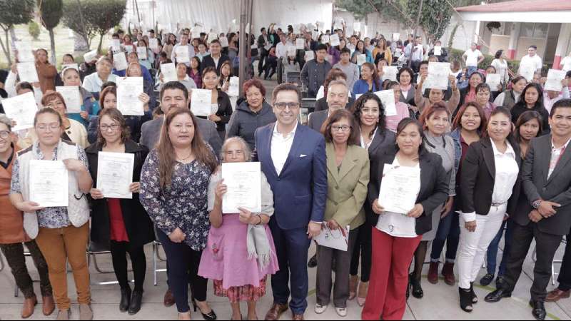 Se capacitan 305 personas para el trabajo en plantel del Icatlax 