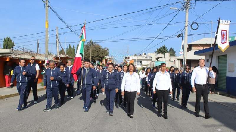 Tocatlán celebró el CIX aniversario de la Revolución mexicana