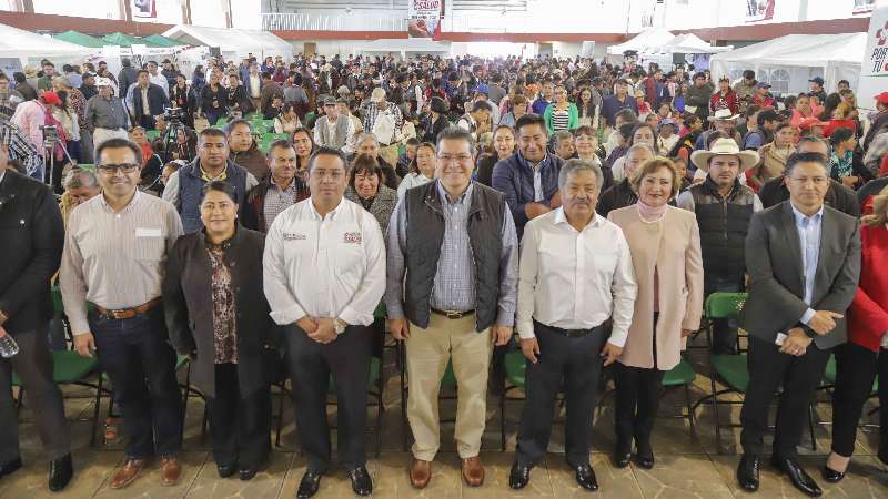 Marco Mena encabeza ruta por tu salud en Ixtacuixtla