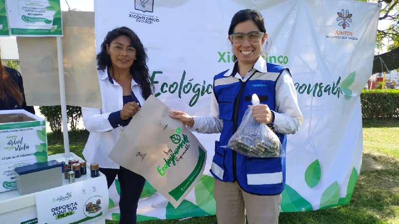 Participa Gobierno de Xicohtzinco en Semana del Medio Ambiente