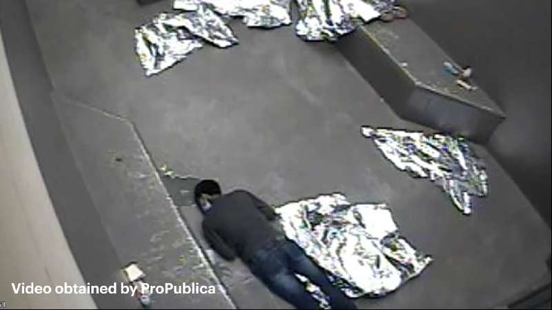 Un vídeo muestra la muerte de un menor inmigrante 