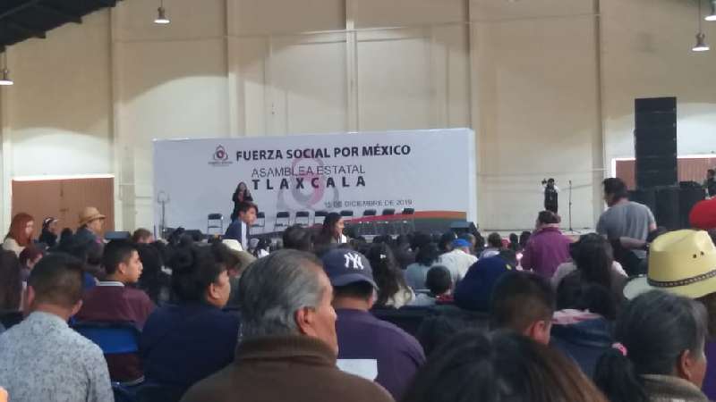 Fracasa asamblea de Fuerza Social por México para ser partido 