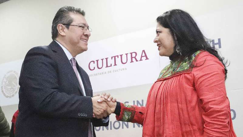 Marco Mena y secretaria de cultura federal inauguran reunión nacional...