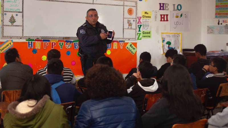 Respalda SEPE jornadas de prevención del delito en planteles 