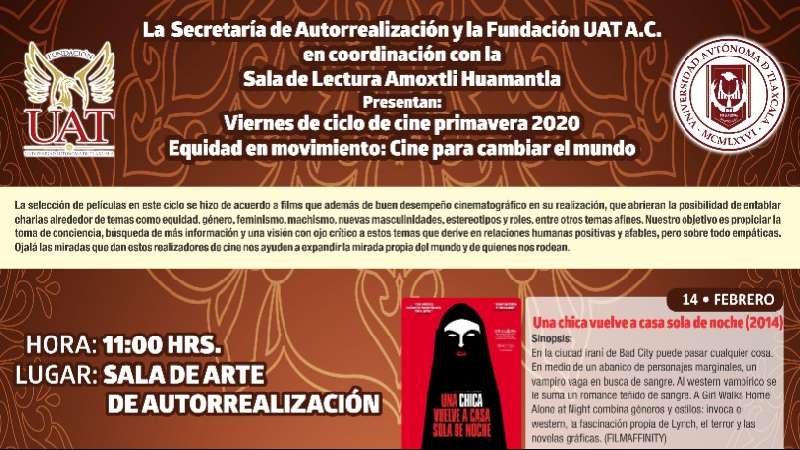 Películas sobre feminicidio y equidad de género proyectarán en cicl...