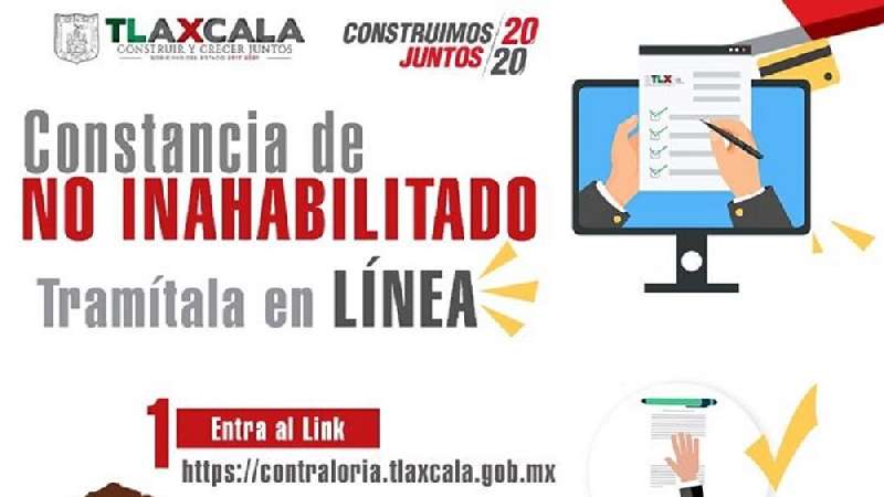 Expide contraloría más de 2 mil constancias de no inhabilitado en l...