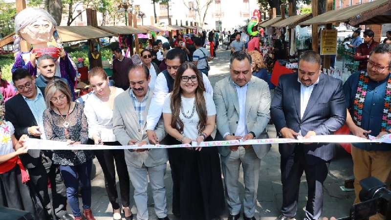 Inaugura Secture pabellón gastronómico y artesanal del 