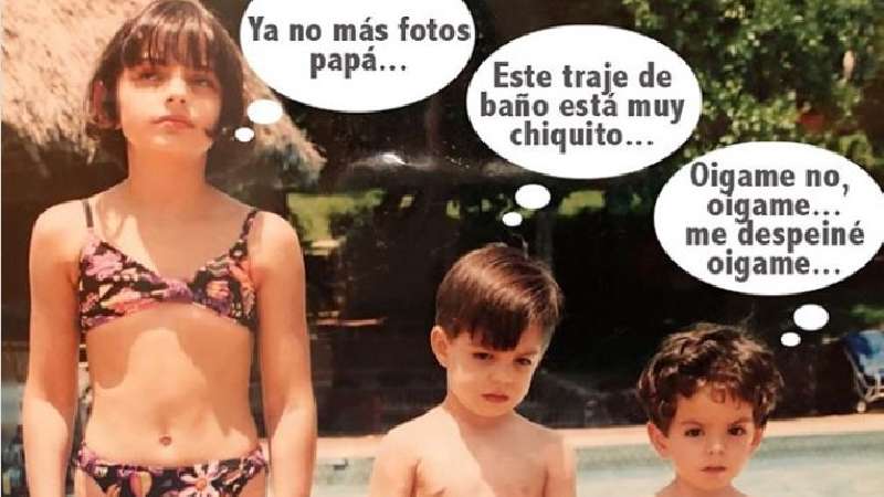 Eugenio Derbez se burla de sus hijos con divertidas y tiernas fotos de...