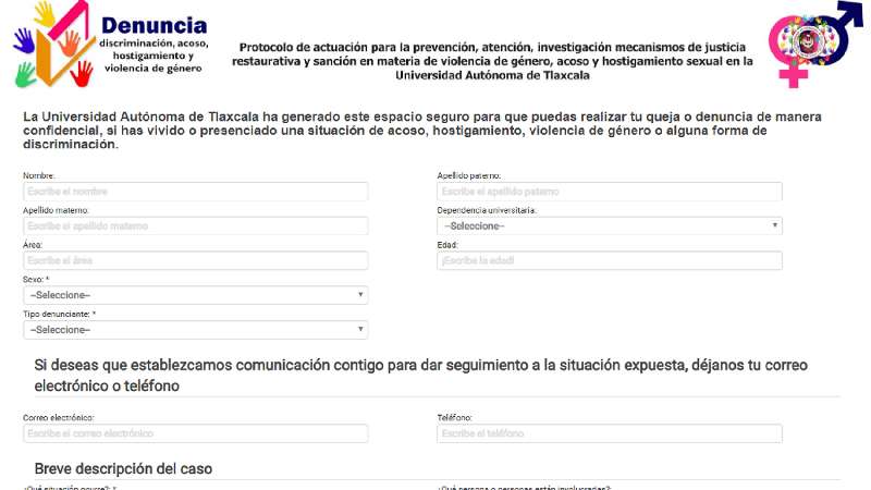 Implementa UATx ventanilla virtual para denuncia de violencia de géne...