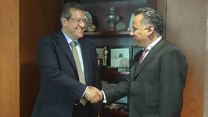 Marco Mena y Santiago Nieto acuerdan crear unidad de inteligencia fina...
