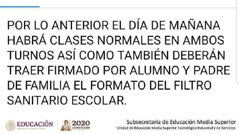 Director de Cbtis 211 de Tezoquipan reta a autoridad educativa, dice q...