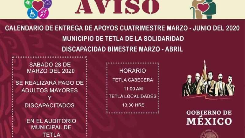 Pese a ser grupo de riesgo, en plena contingencia por Covid-19 citan a adultos mayores para entregarles apoyos 