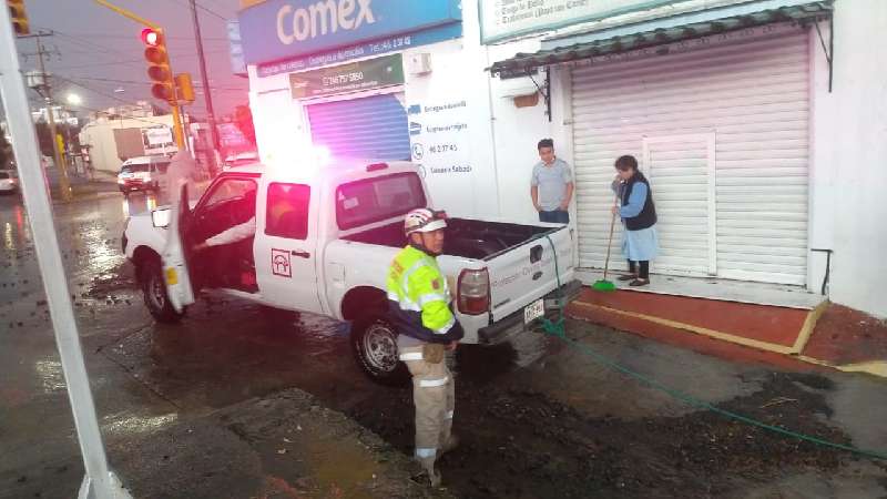Brinda CEPC apoyo a la población tras lluvia en Tlaxcala