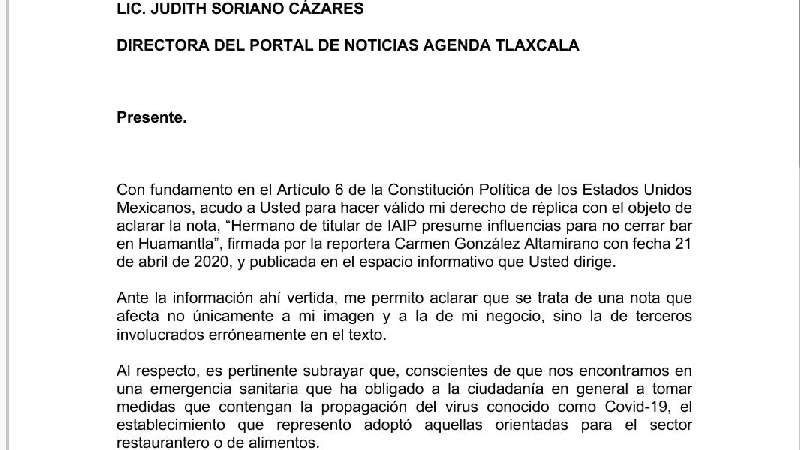 Niega hermano de comisionado de IAIP venta de alcohol, dice que sólo ...