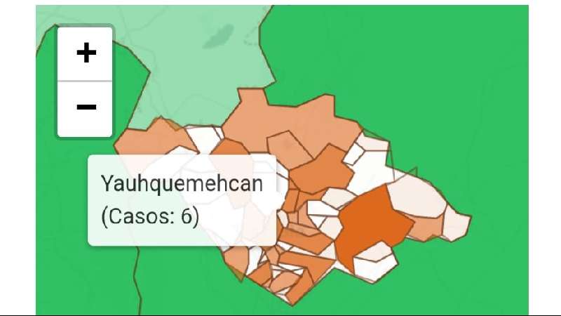 En un día aumentan 100 % casos de Covid-19 en Yauhquemehcan 