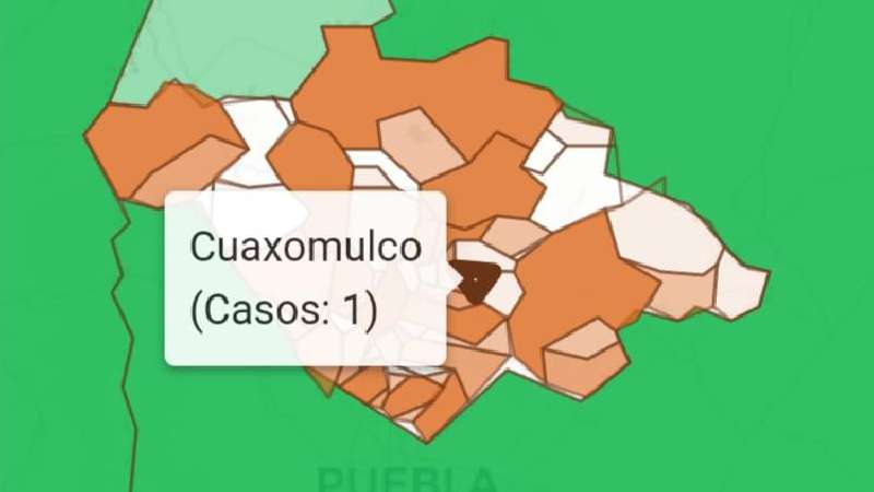 Cuaxomulco ya tiene un caso de Covid-19, son 52 municipios con contagi...