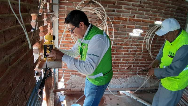 Instala Coeprist 45 dosificadores de cloro en beneficio de más de 290...