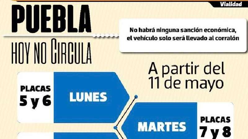 Deben tlaxcaltecas acatar “Hoy no Circula” de Puebla, podrían ser...