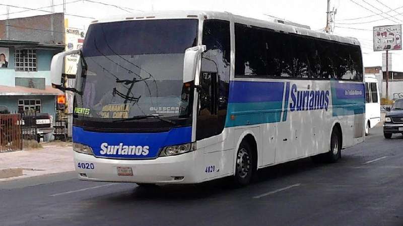 Línea de autobuses que va de Huamantla a Puebla ignora medidas sanita...