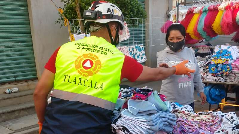 Refuerza CEPC medidas de prevención por Covid-19 entre comerciantes t...