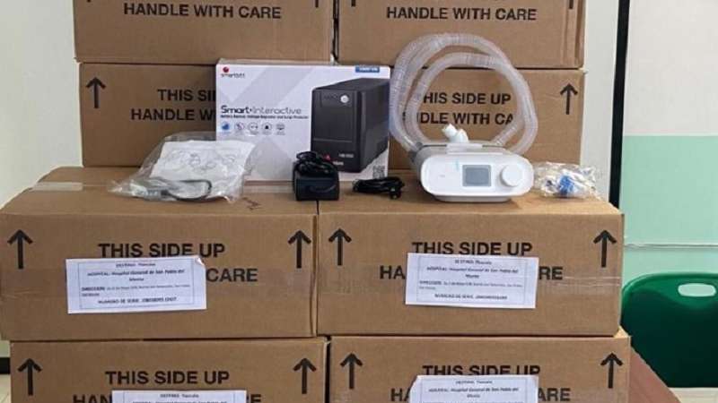 Recibe SESA donación de 15 ventiladores para atender a pacientes de C...