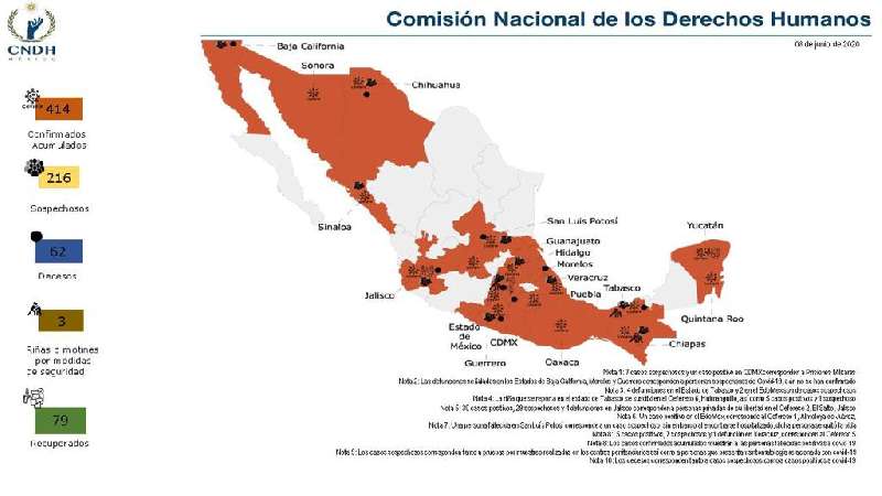 Reclusos libres de Covid en Tlaxcala, la entidad está dentro de los 1...