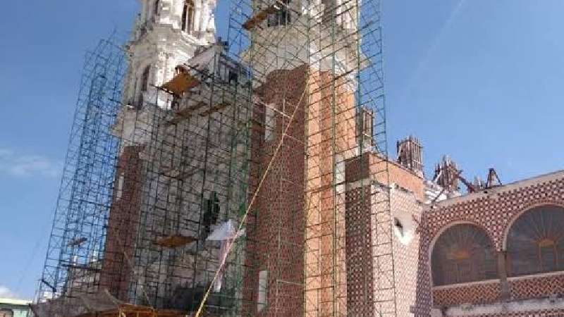 Incumplimiento del INAH en reparación de iglesias de San José y Tepe...