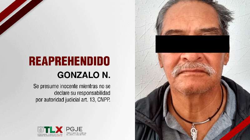 Reaprehende procuraduría de Tlaxcala y fiscalía de Jalisco a imputad...