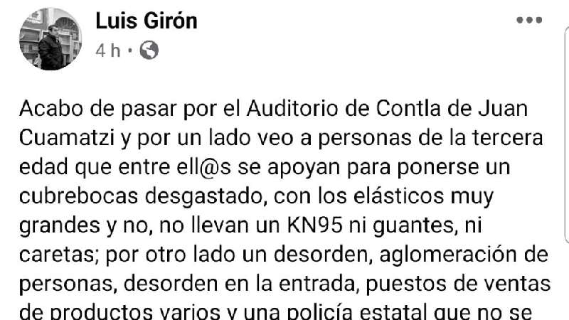 Critican a Cuéllar por estrategias fallidas en entrega de apoyos a se...