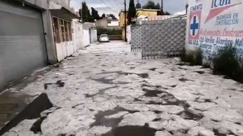 Inundaciones y afectaciones deja granizada en la capital, cierran call...