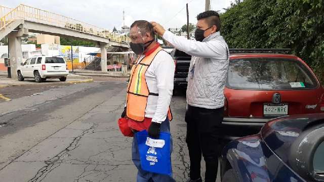 Entrega SESA equipo de protección a comerciantes, personas en situaci...