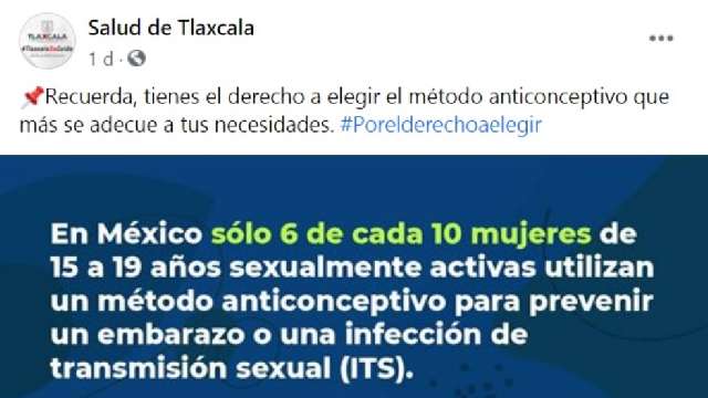 Difunde SESA mensajes informativos sobre salud sexual y reproductiva e...