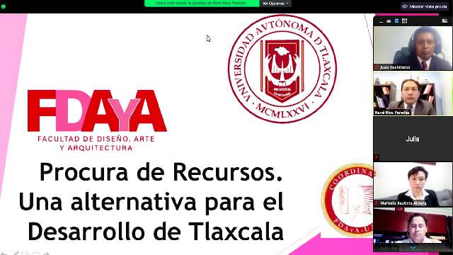 Analizaron en la UATx la procura de recursos en materia de infraestruc...