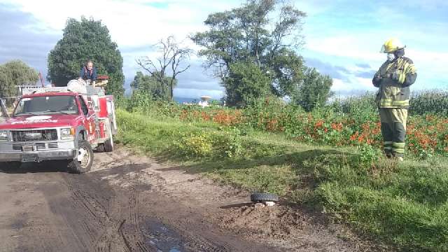 En límites de Puebla y Tlaxcala hallan toma clandestina en ducto de P...