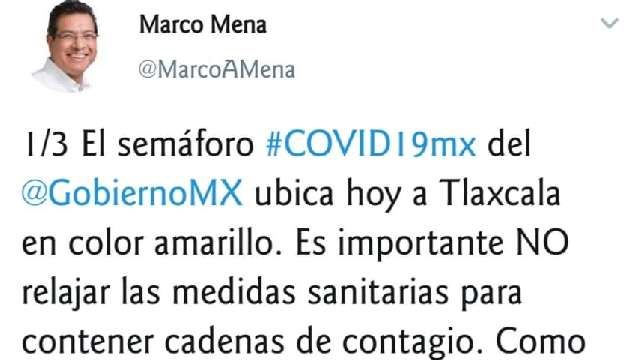 Tlaxcala pasa a semáforo amarillo de Covid-19; importante no relajar ...