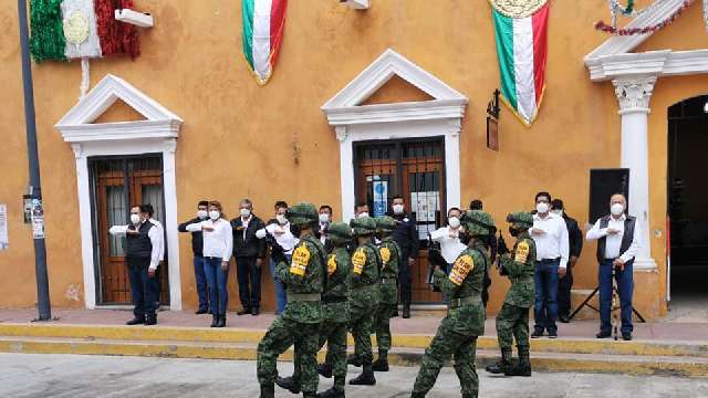 Conmemoran el 173 aniversario de la Gesta Heroica de los Niños Héroe...