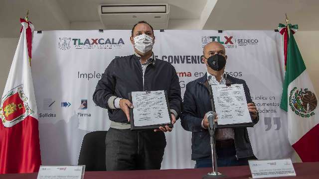 Signan Sedeco y patronato para las exposiciones y ferias en la ciudad ...