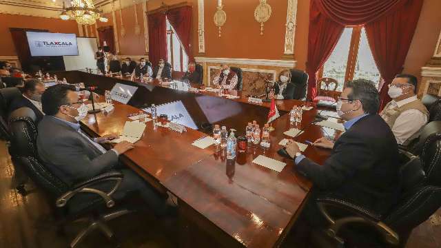Marco Mena encabeza reunión de coordinación Estado-Federación