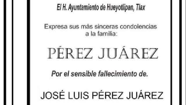 Fallece ex presidente de comunidad de Xipetzinco señalado de descuida...