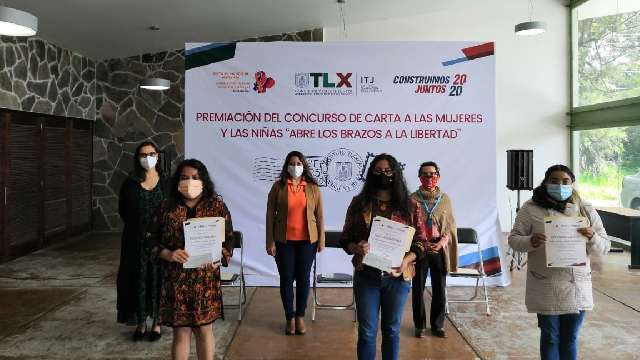 Premia ITJ a ganadores del concurso carta a las mujeres y las niñas a...